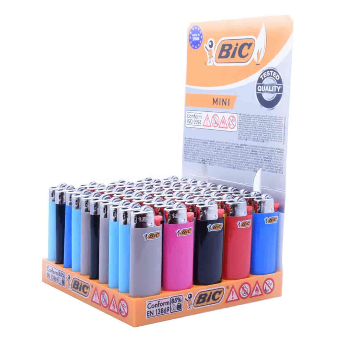 Öngyújtó 01010 BIC mini tűzköves színes - 2. image