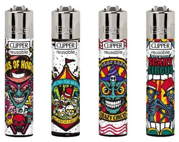 Öngyújtó CL3A1905BCH tűzköves Clipper Horror cikrusz - 1. image