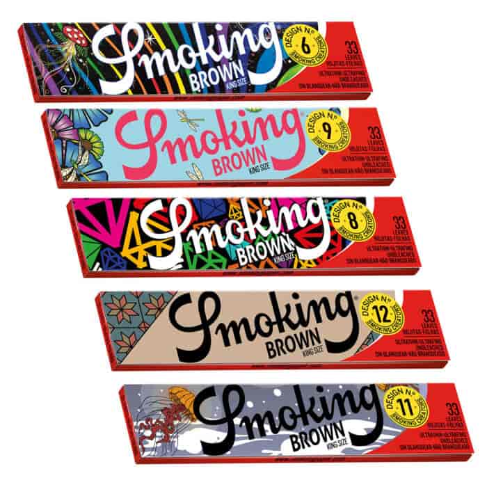 Cigarettapapír Smoking Brown Creators KS limitált kiadás - 11. image