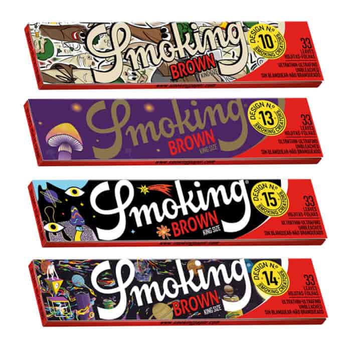 Cigarettapapír Smoking Brown Creators KS limitált kiadás - 12. image